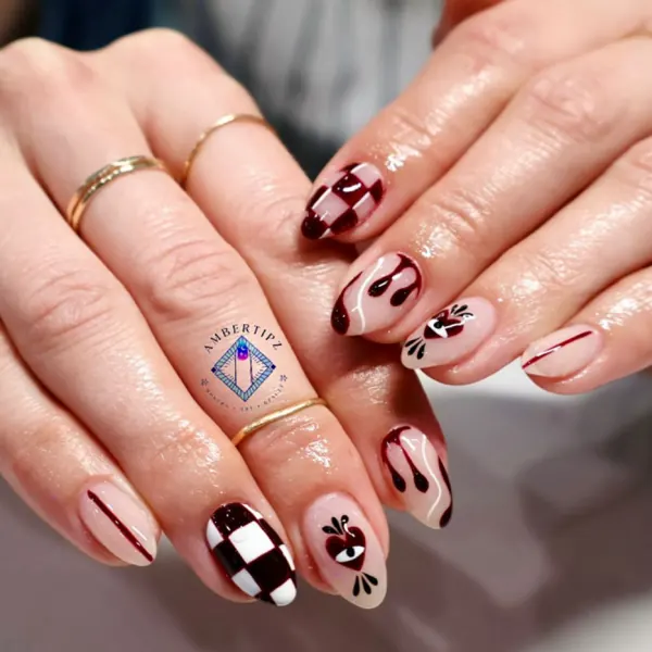 Nail work by Ambertipz