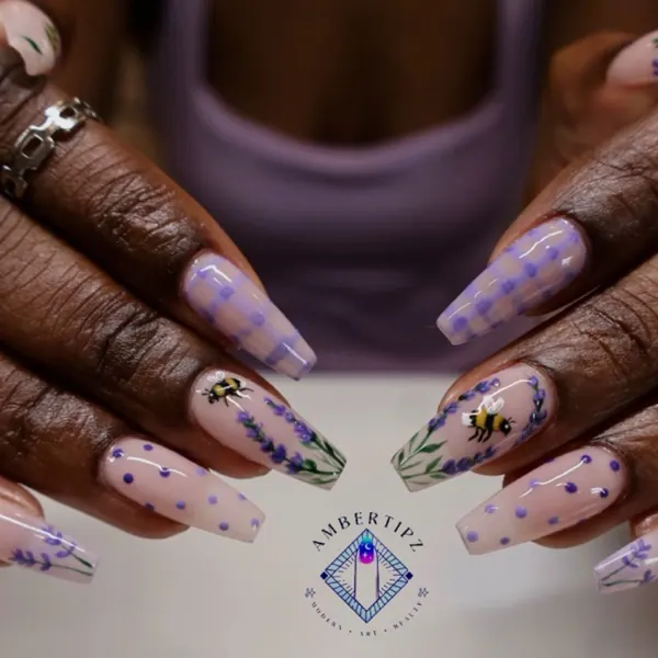 Nail work by Ambertipz