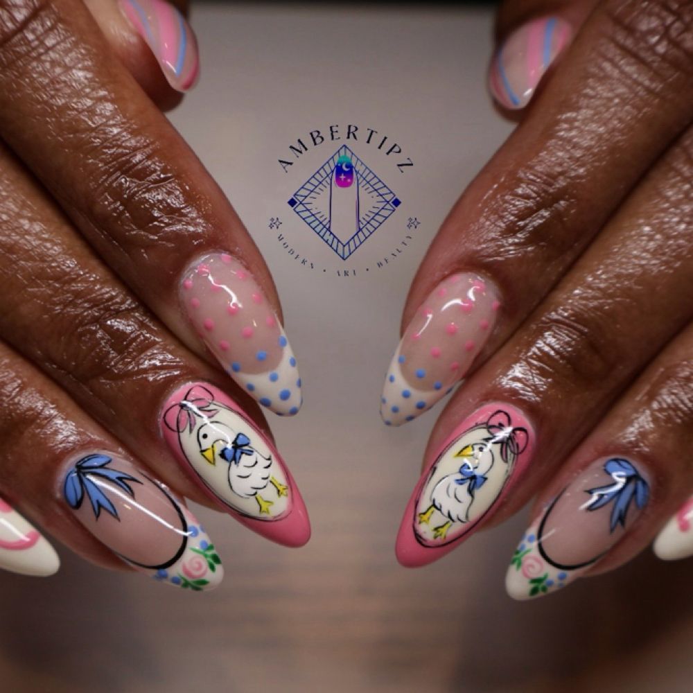 Nail work by Ambertipz